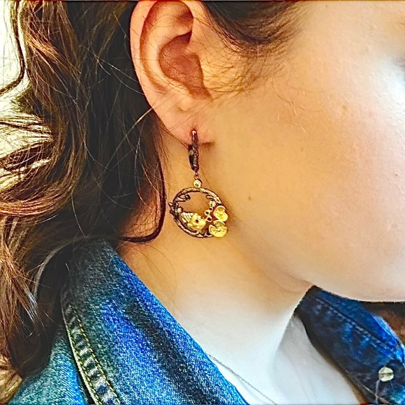 Pond Life Artisan Earrings - Picture 6 of 6